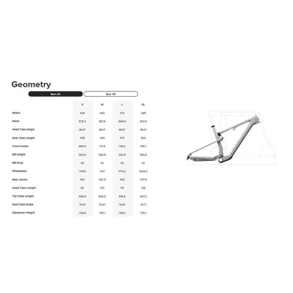 Santa Cruz Bikes Blur 4 Xc 29´´ Xt 2022 Mtb Cykel Silver L