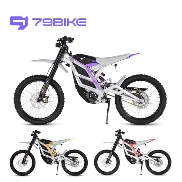 79BIKE-FALCON PRO off-road elektrisk motorcykel, 10000W motor, maks. hastighed 90 km/t, rækkevidde 120 km, maksimalt drejningsmoment 410N.m