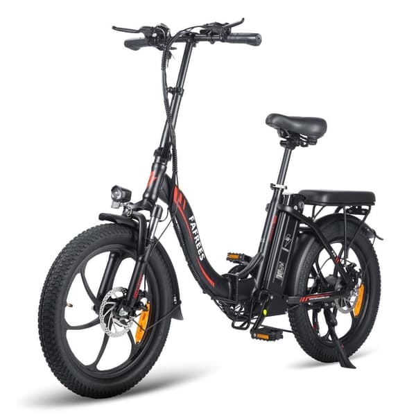 Fafrees F20  hopfällbar elcykel , 250W motor, 36V 16Ah batteri, 20" * 3,0" renkaat,topphastighet 25km/h, lastkapacitet 130kg