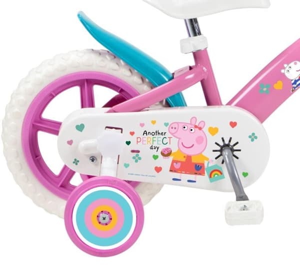 Børnecykel 12" Peppa Pig pink 1195 Pink TOIMSA