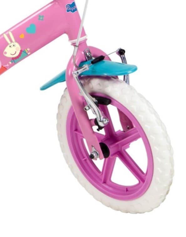 Børnecykel 12" Peppa Pig pink 1195 Pink TOIMSA