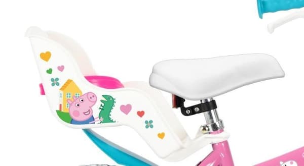 Lasten polkupyörä 14" Peppa Pig pinkki 1495 TOIMSA