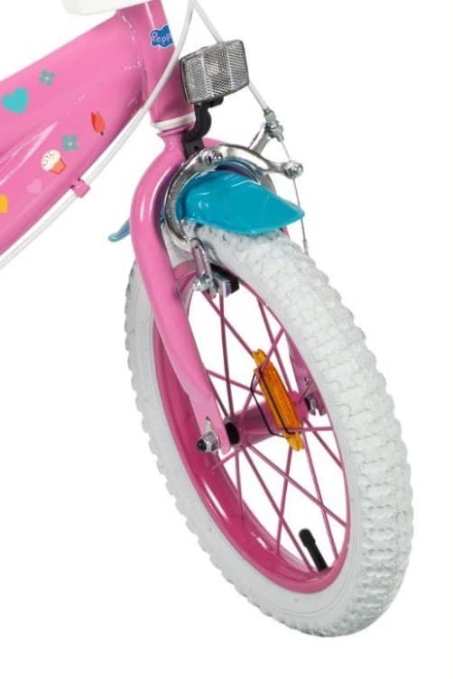 Lasten polkupyörä 14" Peppa Pig pinkki 1495 TOIMSA