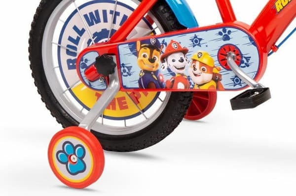 Børnecykel 16" Paw Patrol Rød 1678 NY TOIMSA