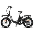 Miniatyrbild 4 av 10: Fafrees F20 X-MAX hopfällbar elcykel 20 tum, 750W motor, 48 V 30 Ah Samsung batteri, 4.0 feta däck lastkapacitet 150 kg