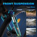 Pikkukuva 7 / 11: FAFREES 26 Hailong One 26 tuuman rengas sähköpyörä MTB maastopyörä SHIMANO 21 nopeus, 250W moottori, 36V 10Ah akku