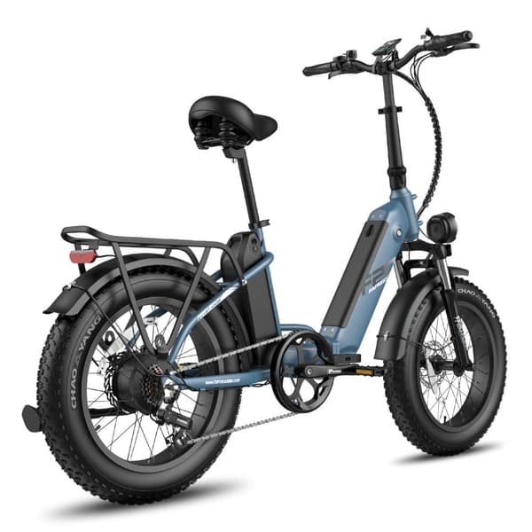 Fafrees FF20 Polar foldecykel 20 tommer med 48 V 10.4 Ah x 2 batterier, maksimal hastighed er 40 km / t, 500 W motor og tre køretilstande
