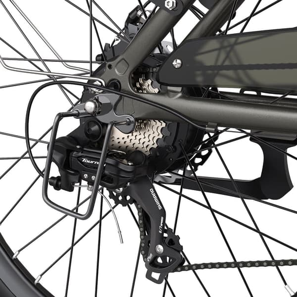 FAFREES F26 Pro 26'' City sähköpyörä 25km/h 250W moottori, 36V 14.5Ah sisäänrakennettu irrotettava akku, Shimano 7-vaihteinen