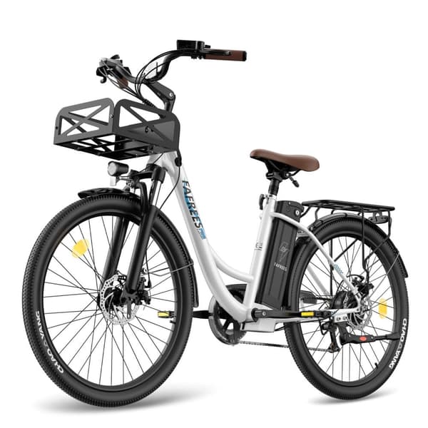 FAFREES F26 Lasting Electric Bike, 250W Motor, 36V 20.3Ah Battery, 26*1.95'' Tires, 25km/h Max Speed, 200Km Range,vit