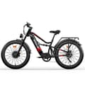 Miniatyrbild 3 av 10: Tifgalop ES7 Pro dual drive elektrisk cykel, 750W * 2 motor, 52V21Ah batteri,  räckvidd 40-80 km