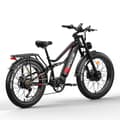 Miniatyrbild 2 av 10: Tifgalop ES7 Pro dual drive elektrisk cykel, 750W * 2 motor, 52V21Ah batteri,  räckvidd 40-80 km