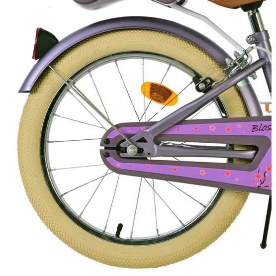 Børnecykel Volare - Blossom 18 Tommer Lilla - Håndbremse