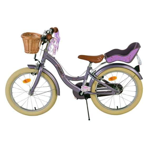 Børnecykel Volare - Blossom 18 Tommer Lilla - Håndbremse
