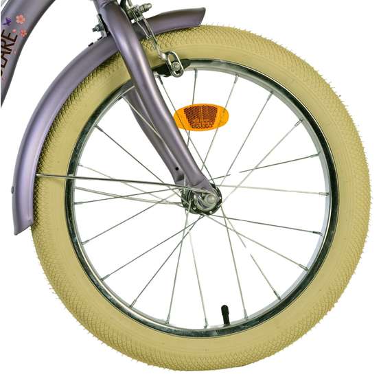 Børnecykel Volare - Blossom 18 Tommer Lilla - Håndbremse