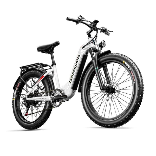 Shengmilo MX06 ebike 1000W 17.5AH akku Fat Tire 7-vaihteinen city ebike 90 km toimintasäde