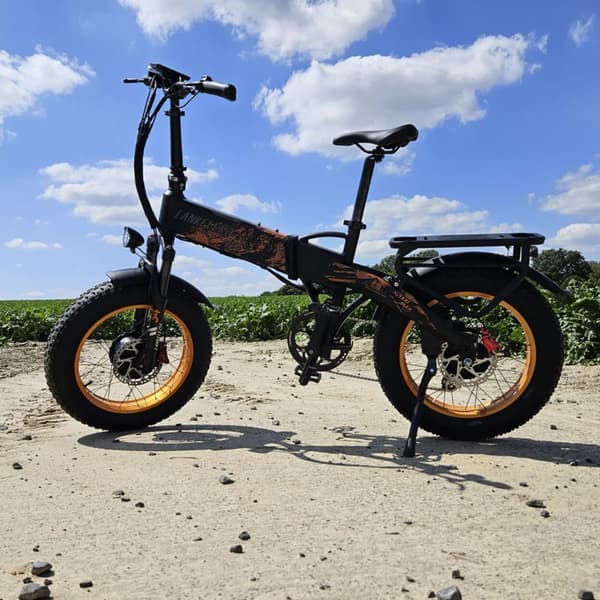 LANKELEISI X2000 MAX 2*1000W Dobbeltmotor elcykel, 20Ah batteri, 70-130 KM rækkevidde, 20''*4,0'' dæk, 7 gear, hydraulisk bremse.