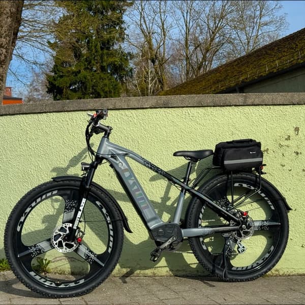 CYSUM-M520 Elcykel, 48V 14AH LG batteri, 500W motor, 29*2,35 Integrerade hjul, 65-85KM Räckvidd, 40KM/H Maxhastighet