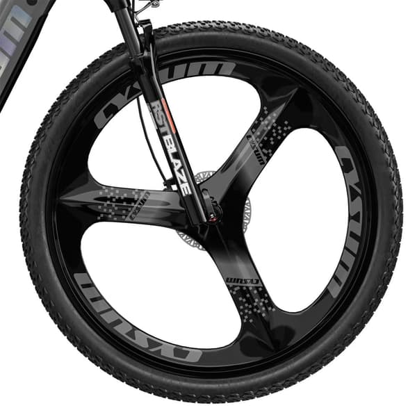CYSUM-M520 Elcykel, 48V 14AH LG batteri, 500W motor, 29*2,35 Integrerade hjul, 65-85KM Räckvidd, 40KM/H Maxhastighet