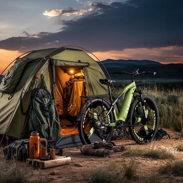 CYSUM-M520 Elcykel, 48V 14AH LG batteri, 500W motor, 29*2,35 Integrerade hjul, 65-85KM Räckvidd, 40KM/H Maxhastighet
