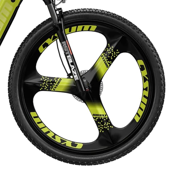 CYSUM-M520 Elcykel, 48V 14AH LG batteri, 500W motor, 29*2,35 Integrerade hjul, 65-85KM Räckvidd, 40KM/H Maxhastighet
