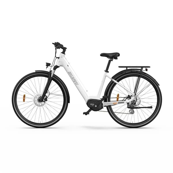 OneSport OT07 elektrisk cykel, 250W Bafang motor, 36V 10.4Ah batteri, maksimal hastighed 25 km / t, rækkevidde 70-90 km, Shimano 7-trins