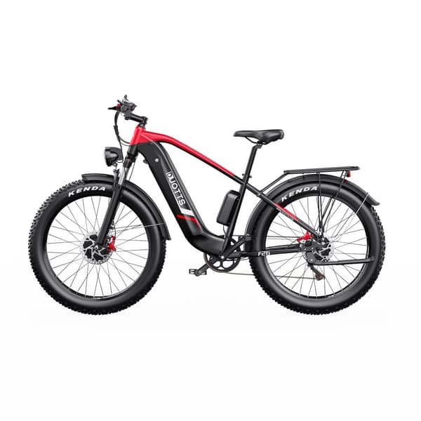 DUOTTS F26 elektrisk cykel 26 ", 750W * 2 dubbla motorer, 48V20AH batteri, maximal hastighet 55 km, räckvidd 40-120 km, Shimano 7-växlad, tre körlägen