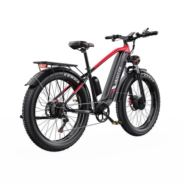 DUOTTS F26 elektrisk cykel 26 ", 750W * 2 dubbla motorer, 48V20AH batteri, maximal hastighet 55 km, räckvidd 40-120 km, Shimano 7-växlad, tre körlägen