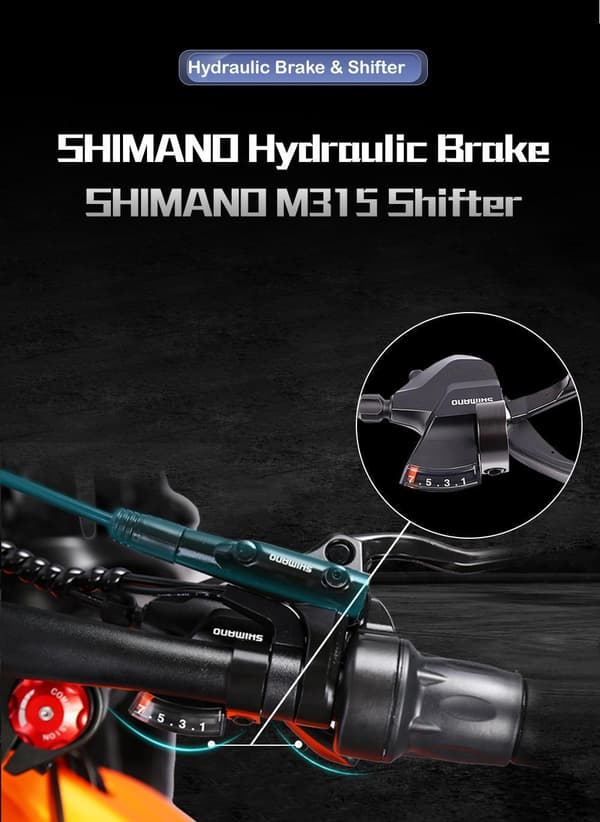 RANDRIDE YX80 2025 Seneste 1500W motorcykel til voksne 50 km/t Ebike 48V 20Ah batteri Lang dækning 26"*4 fede dæk Fuld affjedring E-Bike