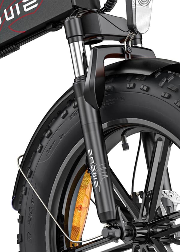 Elcykel 250W hopfällbar ebike för vuxna 48V13A batteriräckvidd 75Mile 20" 4.0 Fat Tire