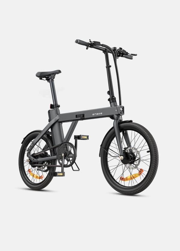 Engwe-P20 hopfällbar elcykel för vuxna 20*1,95 däck Stadscykel Mountain Beach Snow Cyklar, 36V 9,6AH batteri Upp till 100 km räckvidd
