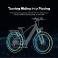 Miniatyrbild 4 av 7: ENGWE E26 Elcykel 26" *4.0" Fat Tire E-Bike, 48V 16Ah avtagbart Li-batteri, Räckvidd 87Miles 45KM/H Pendling Mountain Ebike