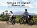 Miniatyrbild 6 av 7: ENGWE E26 Elcykel 26" *4.0" Fat Tire E-Bike, 48V 16Ah avtagbart Li-batteri, Räckvidd 87Miles 45KM/H Pendling Mountain Ebike