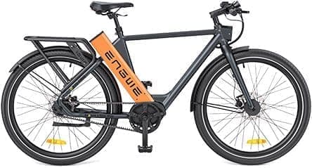 ENGWE P275 Pro 36V19.2AH 250W Mid BAFANG Motor Elcykel 150-260KM Långdistans E-cykel All Terrian Ebike Hydraulisk broms