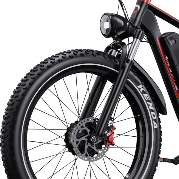 DUOTTS S26 E Cykel 1500W Dubbelmotor 48V20AH Batteri Snow Elcykel Hydraulisk stöt 26*4.0 Fat Tire Elcykel