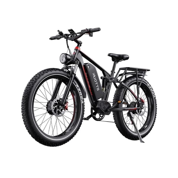 DUOTTS S26 E Cykel 1500W Dubbelmotor 48V20AH Batteri Snow Elcykel Hydraulisk stöt 26*4.0 Fat Tire Elcykel