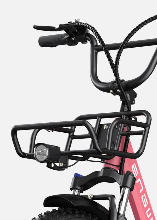 ENGWE L20 250W elcykel för kvinnor 20''×4.0" Fat Tire elcykel 13Ah batteri 140km&25km/h för stadspendlare, dubbelfjädring