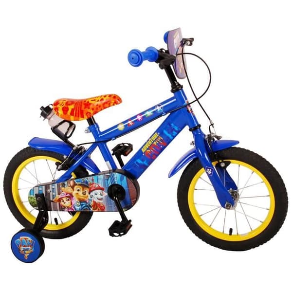 Barncykel - Paw Patrol - 14 tum - Blå - Två handbromsar