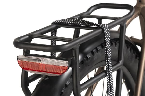 ADORE E-Citybike 27,5« citybike i aluminium CX-290 mellemmotor 60NM / 15Ah bronze mat