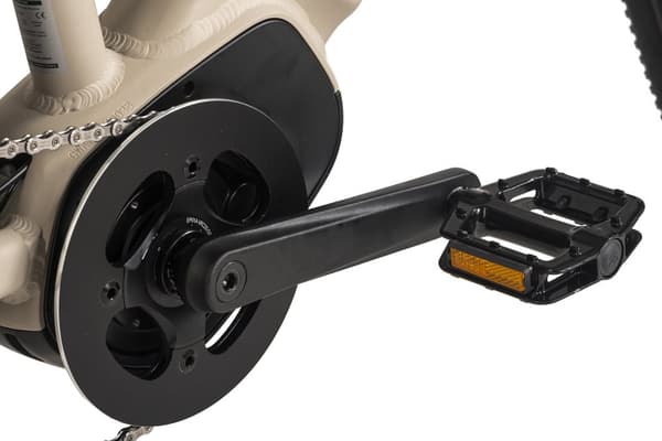 ADORE E-SUV 27,5« trekkingcykel i aluminium STX-600 mellemmotor 60NM / 15Ah Desert Sand matt