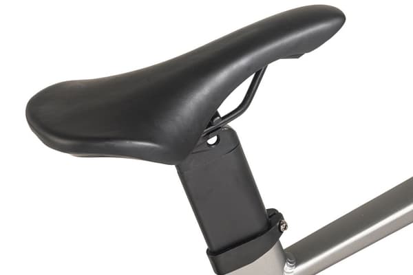 ADORE e-city bike 28« aluminiumsbycykel UBR-770 bagmotor 30NM / 10Ah stålgrå mat