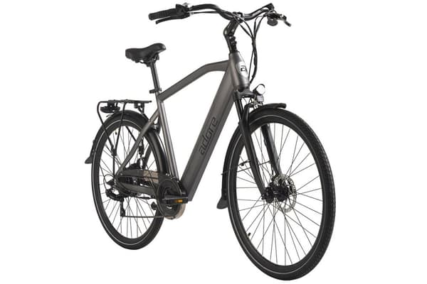 ADORE E-Citybike 28« aluminiumsbycykel CV-190 bagmotor 45NM / 12,8Ah antracit mat
