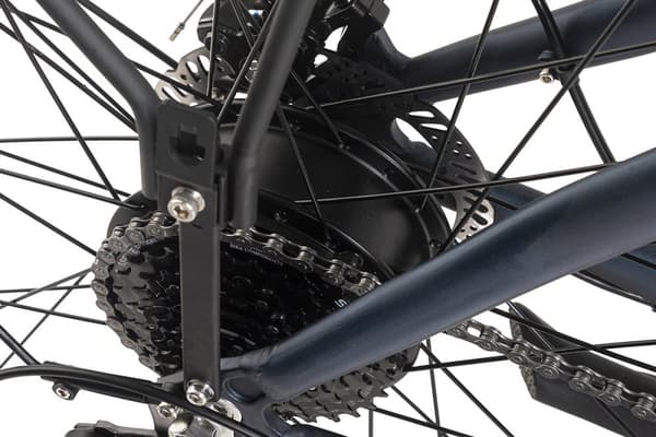 ADORE E-Trekkingcykel 28« Aluminium trekking e-bike ATR-190 bagmotor 50NM / 12.8Ah mørkeblå mat