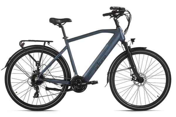 ADORE E-Trekkingcykel 28« Aluminium trekking e-bike ATR-190 bagmotor 50NM / 12.8Ah mørkeblå mat