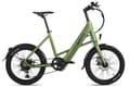 Miniatyrbillede 1 af 11: ADORE E-Citybike 20« kompakt aluminiumscykel C-200 Compact Bike bagmotor 45NM / 10,4Ah metallic grøn mat