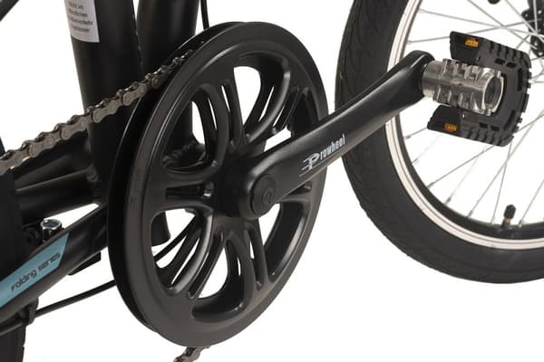 Foldecykel 20'' Yachter sort 6 gear