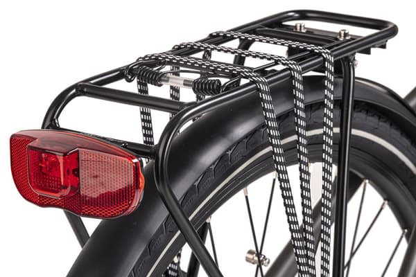 Aluminium e-citybike til mænd Hollandia Mantova 28'' e-bike grå 250 Watt Li-Ion 36V/10,4 Ah 7 gear