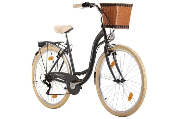 DaCapo damecykel 28'' Casino 6 gear RH 48 cm med kurv