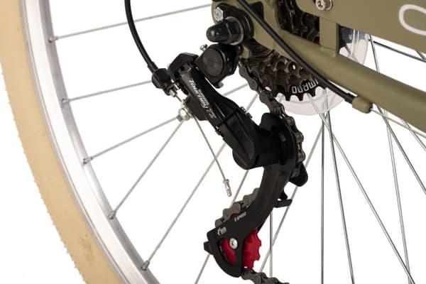 DaCapo damecykel 28'' Casino 6 gear RH 48 cm med kurv