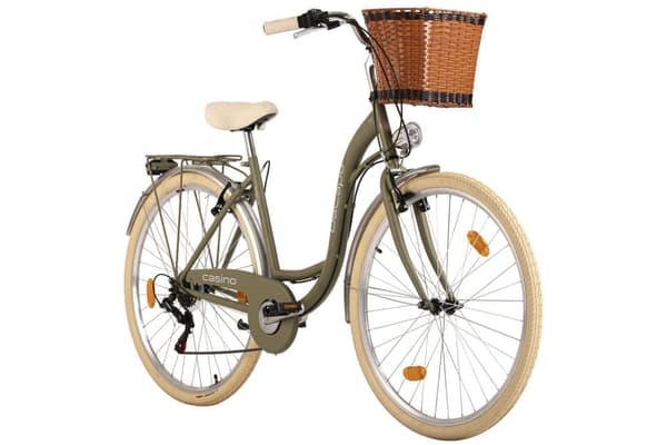 DaCapo damecykel 28'' Casino 6 gear RH 48 cm med kurv