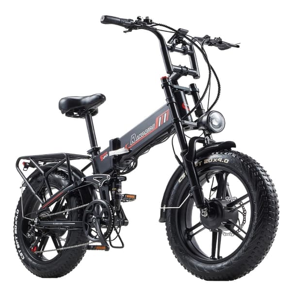 Sähköpyörä RANDRIDE YX20M-2 20'', moottori 1000W*2, akku 20Ah, 45KM/H, 7 vaihdetta, hydraulinen jarru